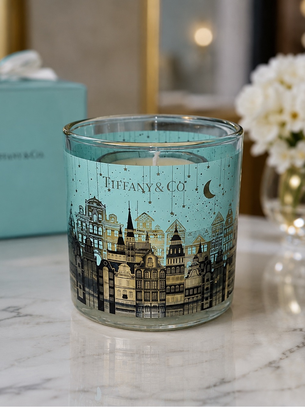Tiffany & Co. Limited Edition "Brilliant Night" Festive Cityscape Scented Candle